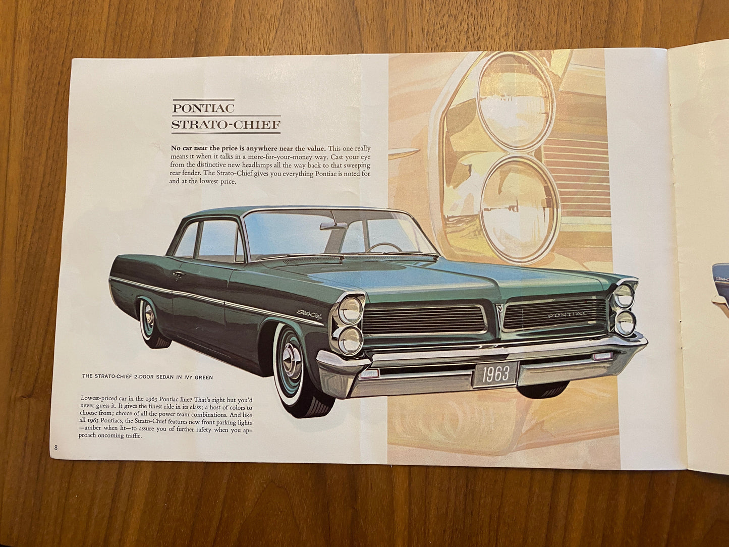 1963 Pontiac Canadian Lineup Book