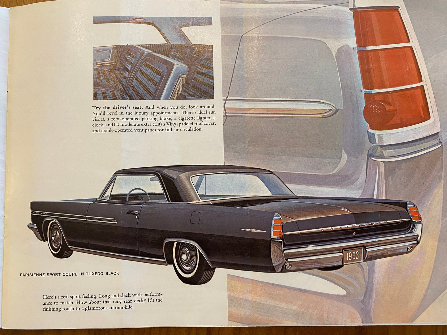 1963 Pontiac Canadian Lineup Book