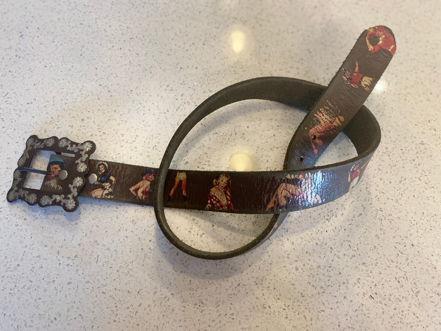 PinUp Cowgirl Belt