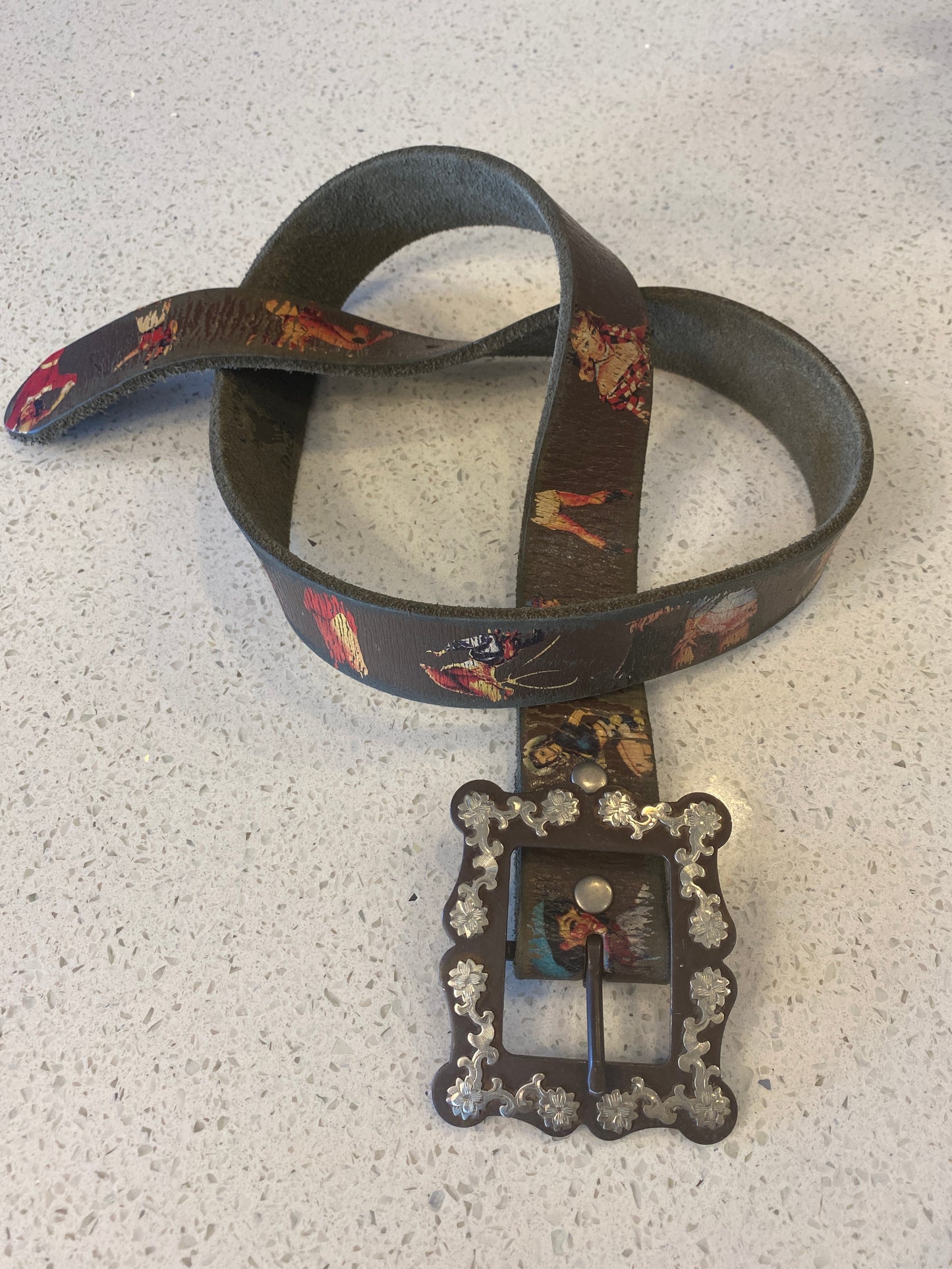 PinUp Cowgirl Belt