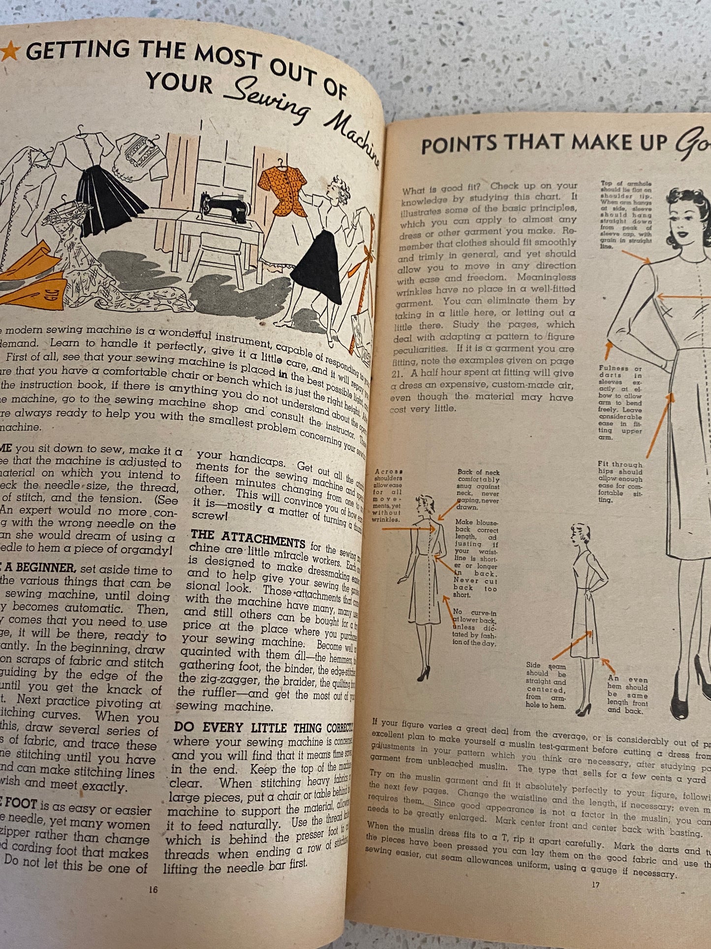 1944 DuBarry Sewing Book