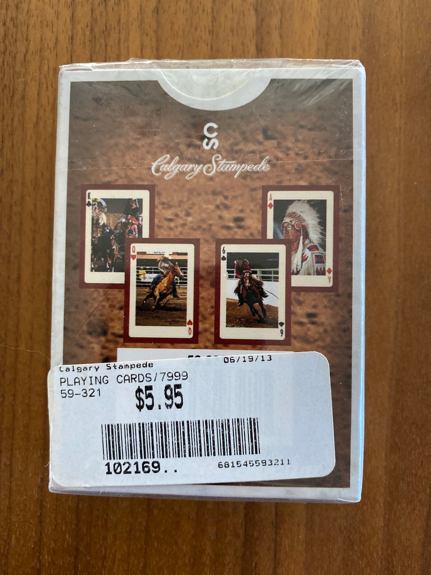 2013 Calgary Stampede Playing Cards (Unopened)