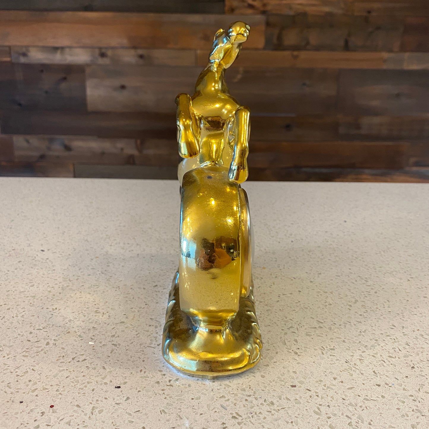 Brass Horse Thermometer