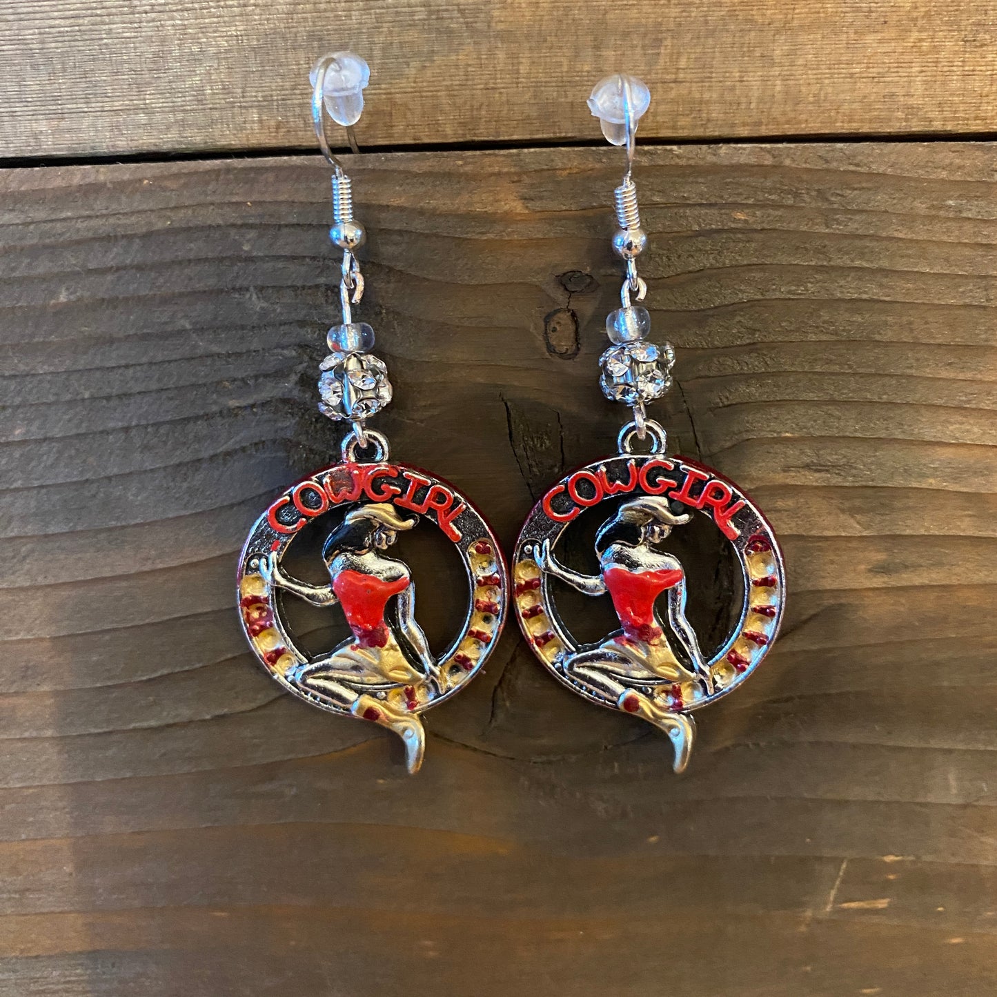 PinUp Cowgirl Earrings