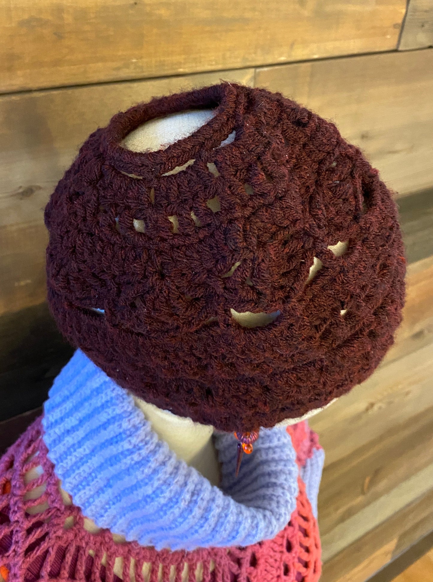 Cherry Chocolate Poncho