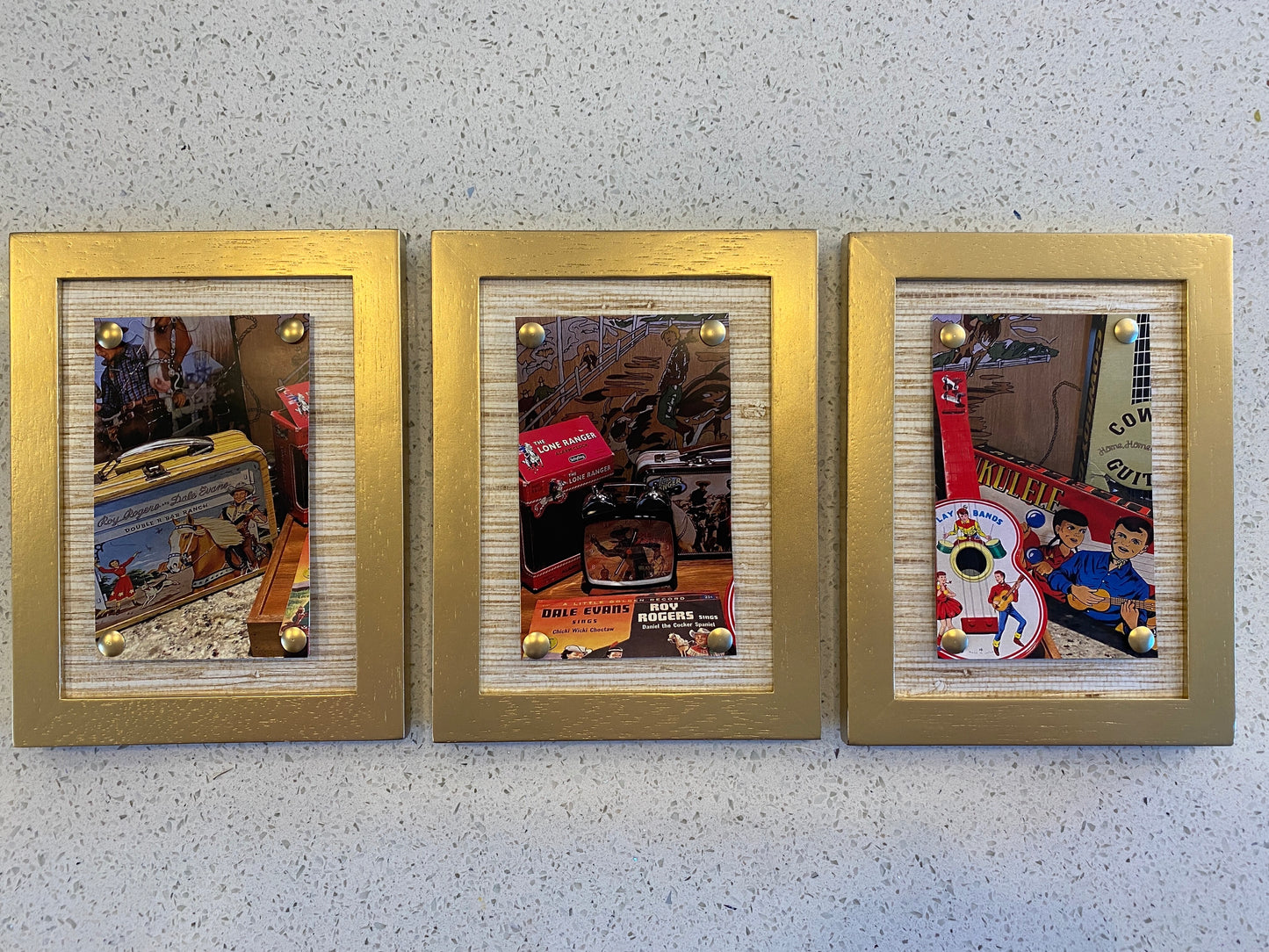 Framed Classic Cowboy Collection Prints