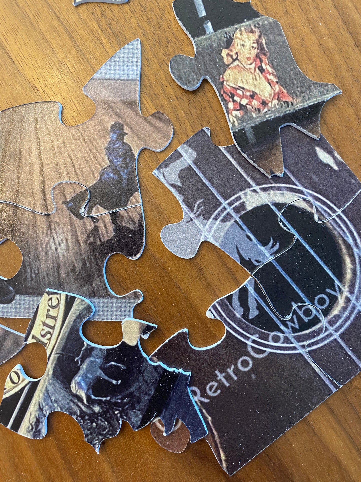 Cowboy Kitsch Collection Jigsaw Puzzle