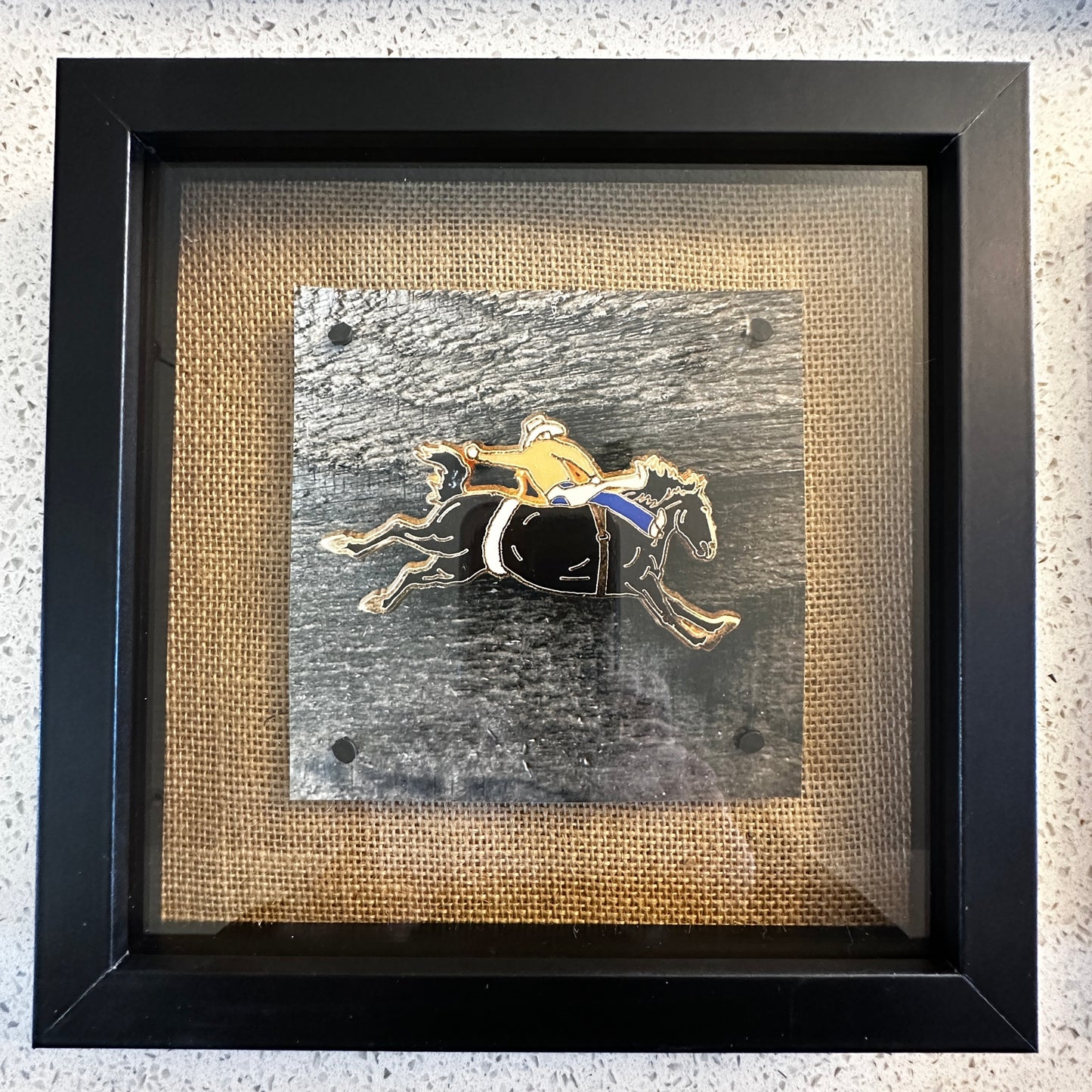 Box Framed Rodeo Pin Prints