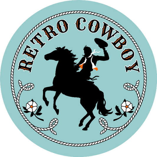 Retro Cowboy Logo T